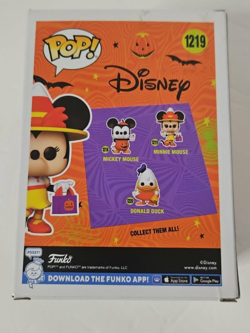 Disney Funko Pop! Trick or Treat Minnie Mouse #1219 - Picture 7 of 7